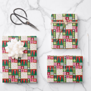Papier cadeau de Noël Papier papier de regalo navi