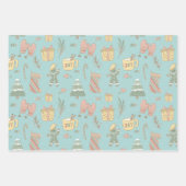 Papier cadeau de Noël Pastel (Devant)