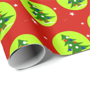 Papier cadeau de Noël patriotique