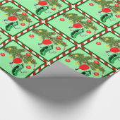 Papier cadeau de Noël Pickleball drôle (Coin)
