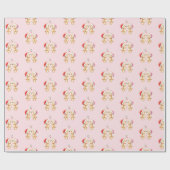 Papier cadeau de Noël pour bébé mignon (Plat)