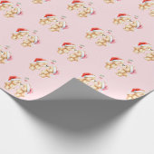 Papier cadeau de Noël pour bébé mignon (Coin)
