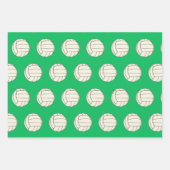 Papier cadeau de Noël pour volley-ball (Devant 2)