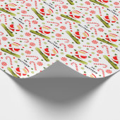 Papier cadeau de Noël Snowboard (Coin)