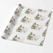 Papier Cadeau de Noël Soirée Eléphant Blanc (Déroulé)
