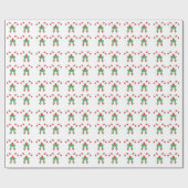 Papier cadeau de Noël sucre de canne (Plat)