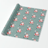 Papier cadeau de Noël Tennis (Déroulé)