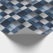 Papier Cadeau de Noël Vibes Rétro (Coin)
