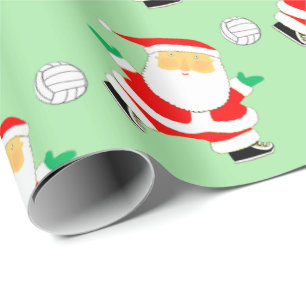 Papier cadeau de Noël Volleyball
