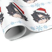 Papier cadeau de Noël Wriothesley (Coin rond)