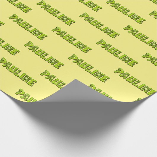 Papier cadeau de Pauline Kiwi Fruit (Coin)