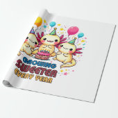 Papier Cadeau De plus en plus sucré chaque année  (Déroulé)