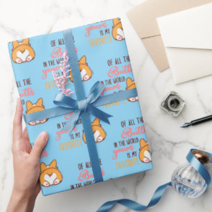 Papier Cadeau De Toutes Les Fesses Du Monde La Tienne Est Ma Pré