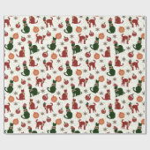 Papier cadeau de vacances (Plat)