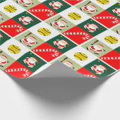 Papier cadeau de vacances Creative Softball (Coin)