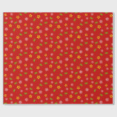 Papier cadeau de vacances pour tortue de mer verte (Plat)