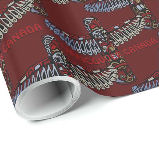 Papier cadeau de Vancouver (Coin rond)