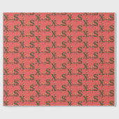 Papier cadeau de Xma (Plat)