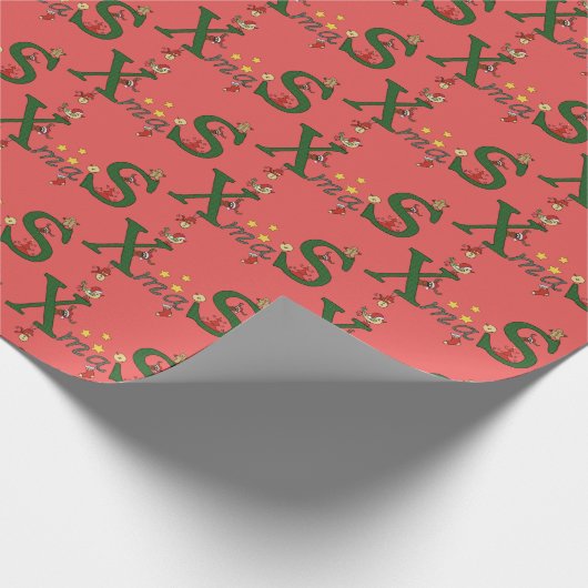 Papier cadeau de Xma (Coin)