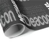 Papier Cadeau Deacon Extraordinaire (Coin rond)