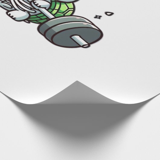 Papier Cadeau Deadlift Cute Turtle Classic T-Shirt (Coin)