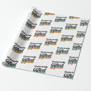 Papier Cadeau Débat Oratiquement Cadeau De L'Équipe De Débat De