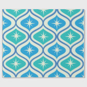 Papier Cadeau Début atomique du milieu du siècle sur l'oignon Tu (Plat)