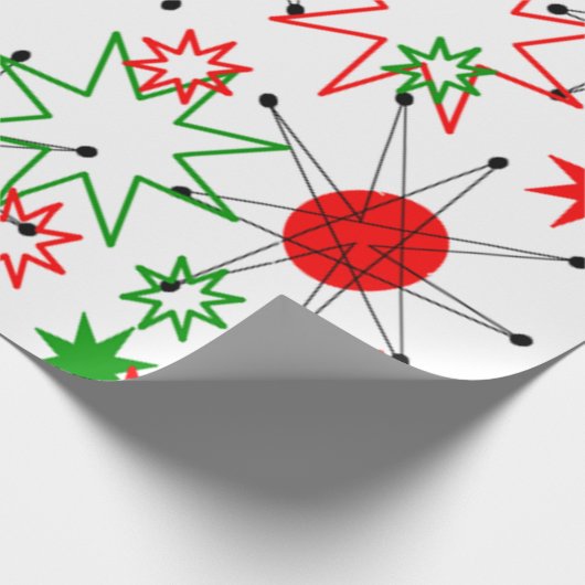 Papier Cadeau Débuts de Noël (Coin)