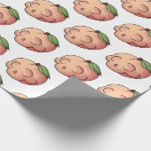 Papier Cadeau Décès Douce Poche Crâne (Coin)