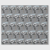 Papier Cadeau Décès - Papier d'enveloppement (Plat)