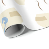 Papier Cadeau Déchet d'odeur (Coin rond)