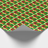 Papier Cadeau "Deck the Halls" wrapping paper (Coin)