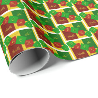 Papier Cadeau "Deck the Halls" wrapping paper