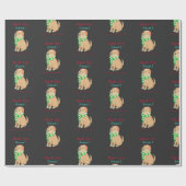 Papier Cadeau Deck The Paws Rêvant D'Un Noël De Wag (Plat)