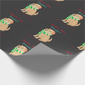 Papier Cadeau Deck The Paws Rêvant D'Un Noël De Wag (Coin)