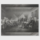 Papier Cadeau Déclaration d'indépendance (Plat)