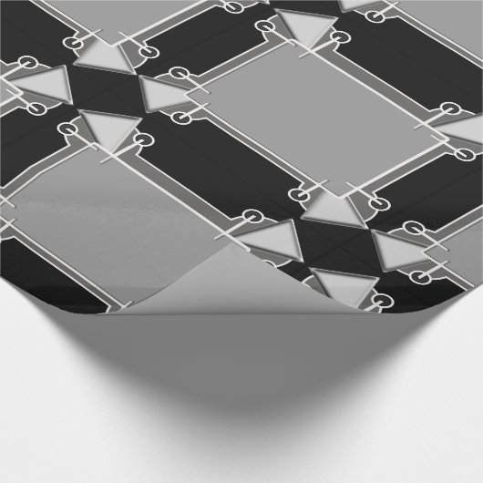 Papier Cadeau deco de triangles (Coin)
