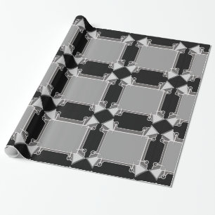 Papier Cadeau deco de triangles