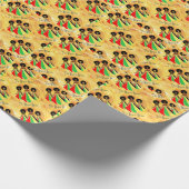 Papier Cadeau Décor à la maison d'Afrocentric (Coin)