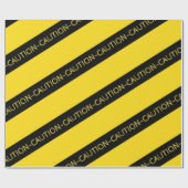 Papier Cadeau Décor de la partie de prudence (Plat)