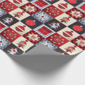 Papier Cadeau Décor de Noël (Coin)