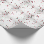 Papier Cadeau Décor de Noël d'hiver (Coin)