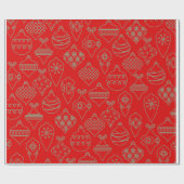 Papier Cadeau Décor décoratif de Noël (Plat)