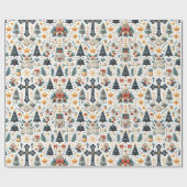 Papier Cadeau Décor décoratif de Noël (Plat)