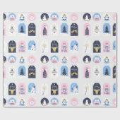 Papier Cadeau Décor décoratif de Noël (Plat)