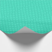 Papier Cadeau Décoration bleu-clair (Coin)