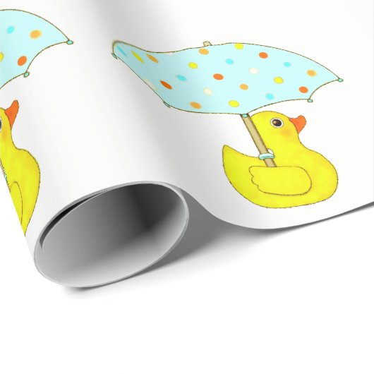 Papier Cadeau Décoration pour Baby Shower (Coin rond)