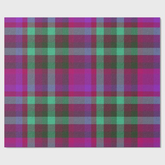Papier Cadeau  Decorative Plaid (Plat)
