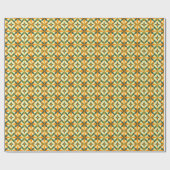 Papier Cadeau Decorative retro seamless pattern (Plat)