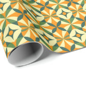 Papier Cadeau Decorative retro seamless pattern (Coin rond)